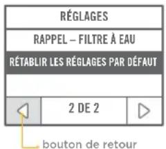 Keurig KCup 2.0 Brewer K350 - ACTIVER LES RAPPELS POUR LE FILTRE À EAU - 1