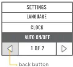 Keurig KCup 2.0 Brewer K450 - SETTINGS MENU - 1