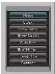 Keurig OfficePRO Premier B155 - Menu Mode - 3