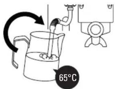 Lelit Mara PL62T - Processing the milk - 1