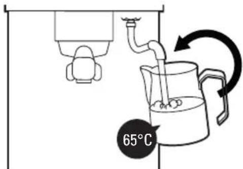 Lelit Grace PL81T - Processing the milk - 1