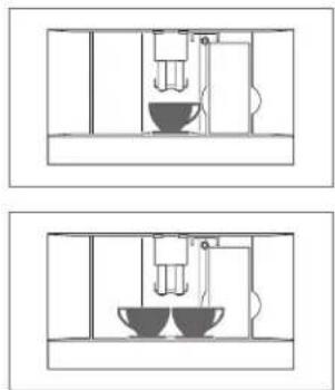WOLF Coffee Systems - Position de la tasse - 2