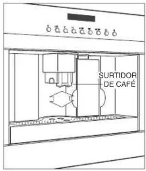 WOLF Coffee Systems - Colocación de la taza - 1
