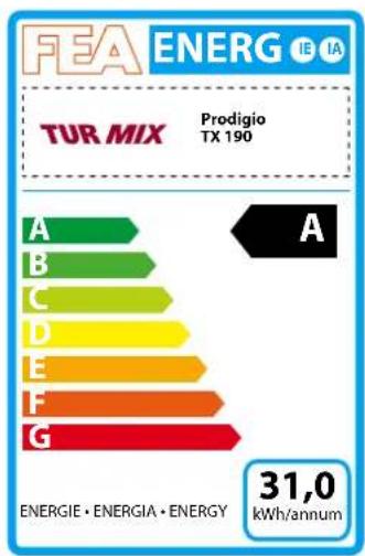Turmix Nespresso Prodigio - C70 Spezifikationen/ C70 Specifiche tecniche - 2