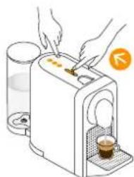 Turmix Nespresso Prodigio - Regular Coffee Preparation /Préparation du café - 2