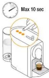 Turmix Nespresso Prodigio - Regular Coffee Preparation /Préparation du café - 3