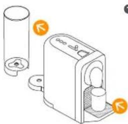Turmix Nespresso Prodigio - Emptying the System before a period of non-use or for frost protection / Vidange du système avant une période de non-utilisation ou en protection contre le ge - 1