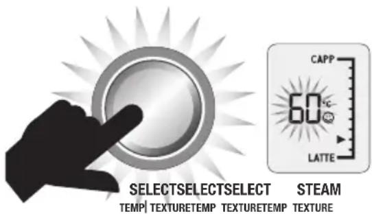 SAGE The Oracle BES980 - AJUSTAR A TEMPERATURA DO LEITE - 1