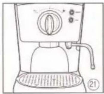 Aroma CappuLatté AEM646 - Hot water dispensing: - 1