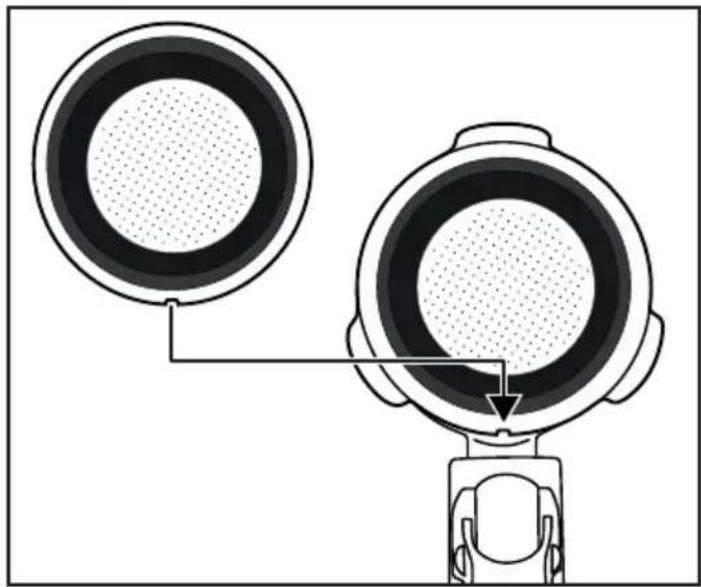 SILVERCREST SEMM 1470 A1 - Espressoeef in de zeefhouder plaatsen - 1