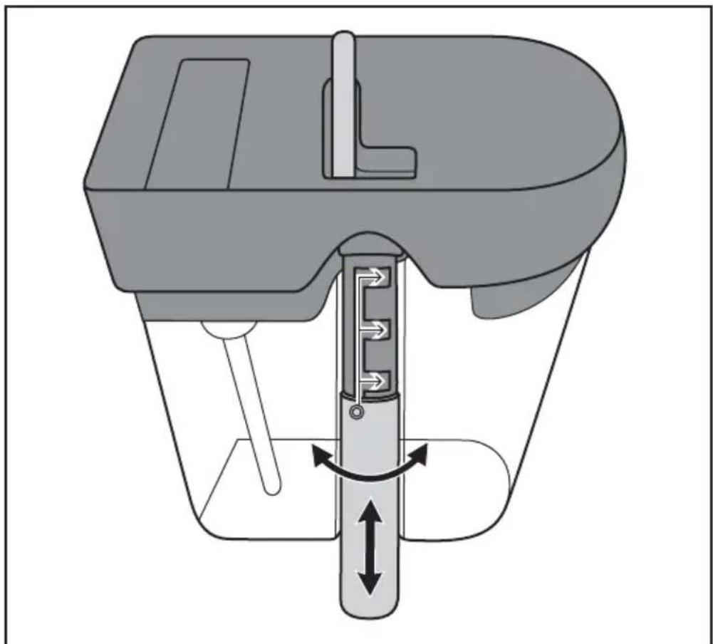 SILVERCREST SEMM 1470 A1 - Melkschuimerkop instellen - 1