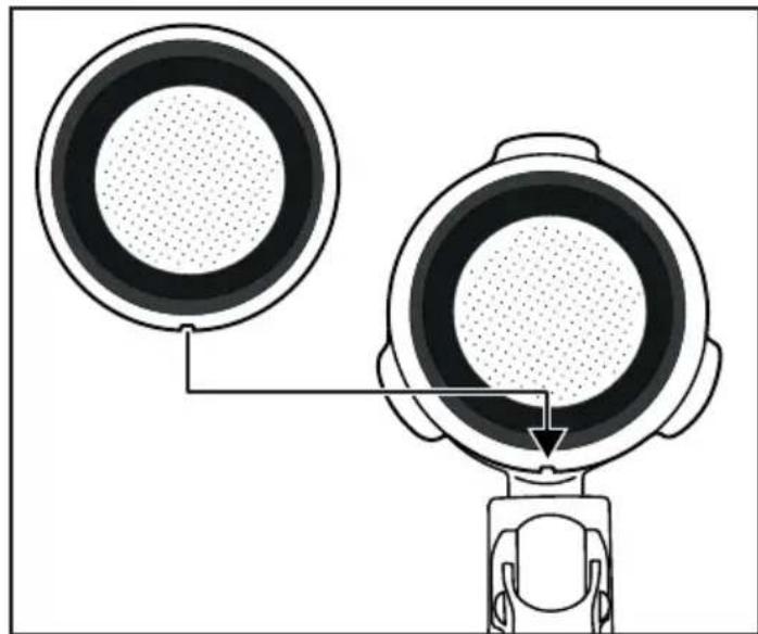 SILVERCREST SEMM 1470 A1 - Inserting the espresso sieves in the sieve holder - 1