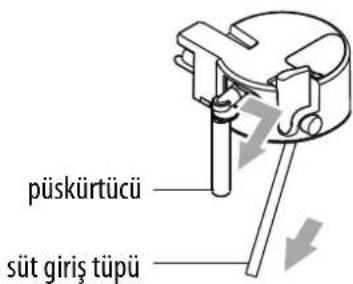 V-ZUG CCSXSL60 - Süt haznesini temizleme - 2