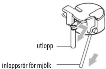 V-ZUG CCSSL60 - Rengöring av mjölkbehållaren - 2
