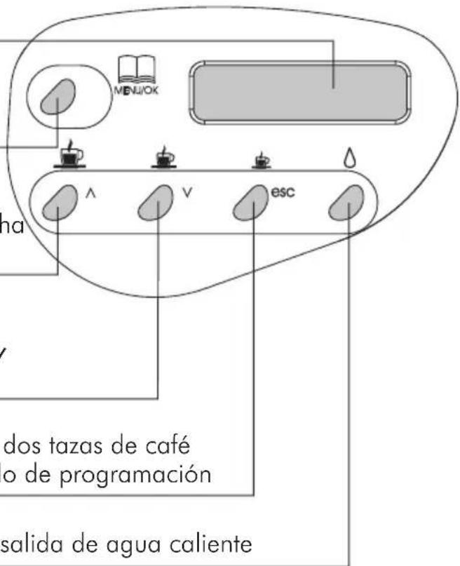 SPIDEM Trevi Digital - Descripción del panel de control - 1