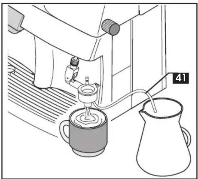 SPIDEM Trevi Automatica - Vapeur/Cappuccino avec le cappuccinatore - 1