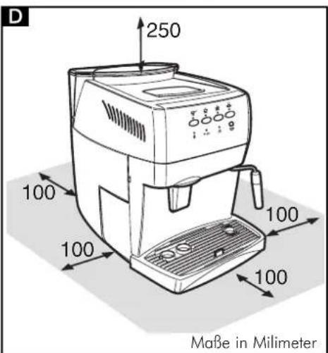 D 250 100 100 100 100 Maße in Milimeter