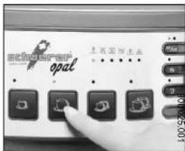 Schaerer Opal - Programmation du volume d'eau. - 6