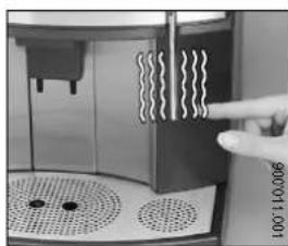 Schaerer Opal - Obtaining steam - 5
