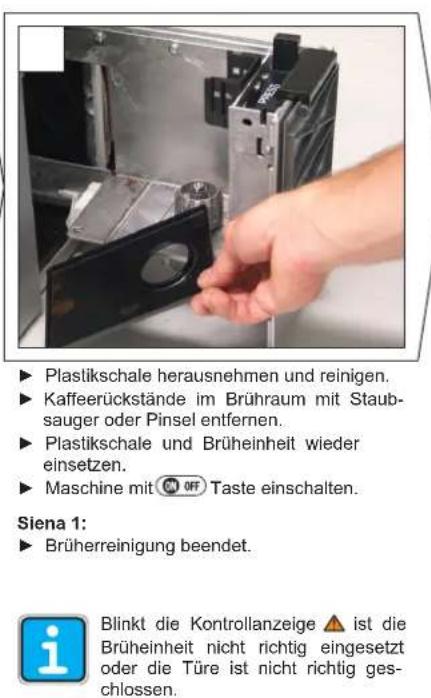 Schaerer Siena 2 - Tägliche und wöchentliche Reinigung - 19