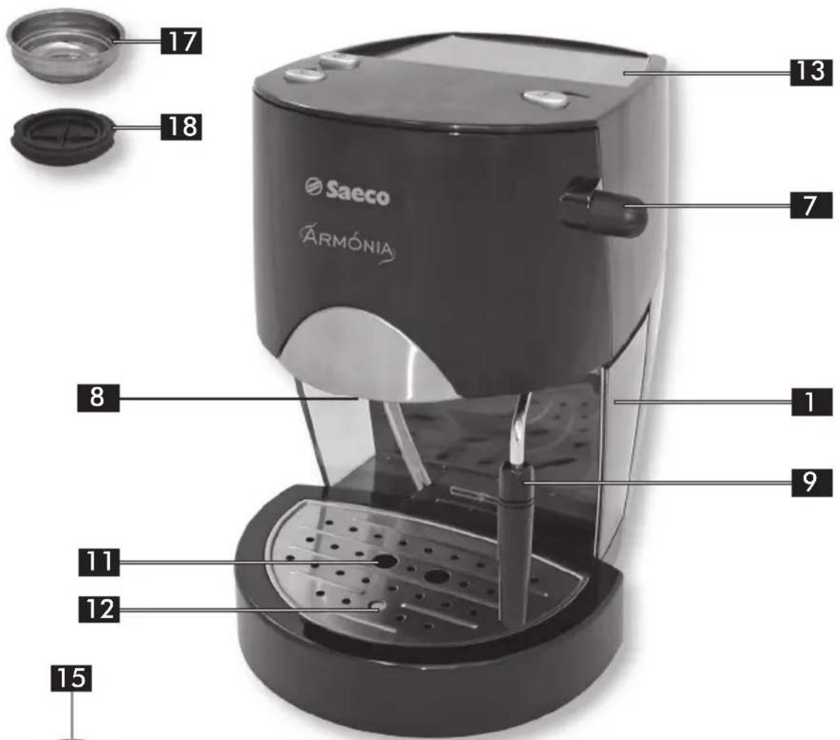 PHILIPS Saeco Armonia SINO024X - 2
