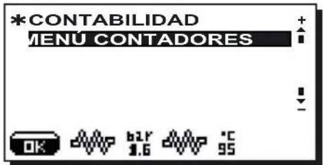 Faema Barcode - Menu DATOS: CONTABILIDAD - 2