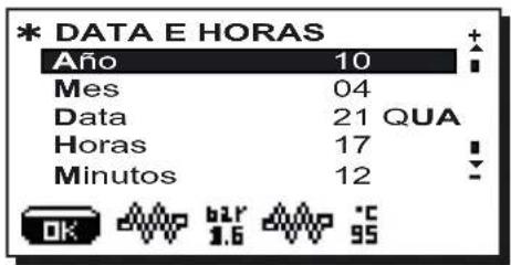 Faema Barcode - Data e horas - 1
