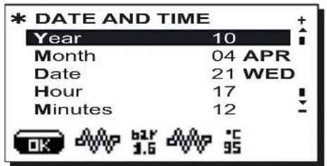 Faema Barcode - Date and time - 1