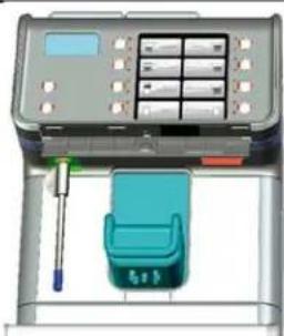 Faema Barcode - Menu touche - sélection vapeur - 8