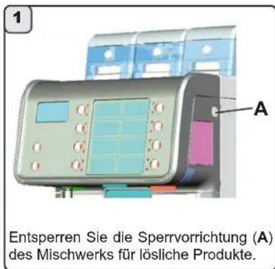Faema Barcode - REINIGUNG DES MISCHWERKS - 2