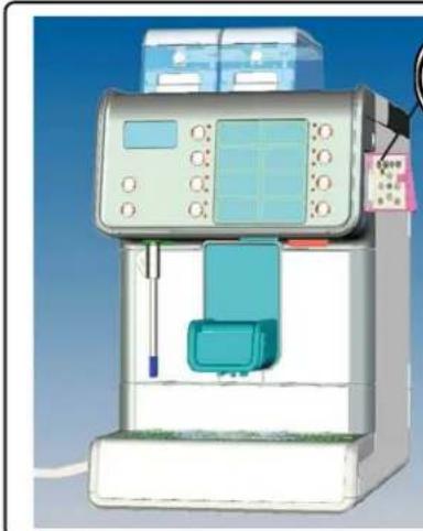 Faema Barcode - Lavage rapide automatique (si programme) - 1