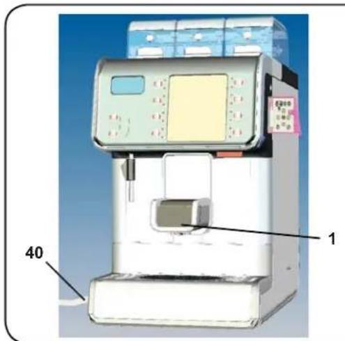 Faema Barcode - Erogación soluble mixto - 1