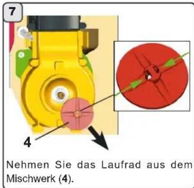Faema Barcode - REINIGUNG DES MISCHWERKS - 8