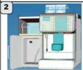 Faema Barcode - Connecting the Machine - Modulo BARCODE Milk + Cup - 8