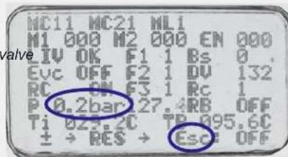 Faema Barcode - MACHINE EMPTYING PROCESS: MACHINE SWITCHED ON AND IN NORMAL OPERATING CONDITIONS - 1