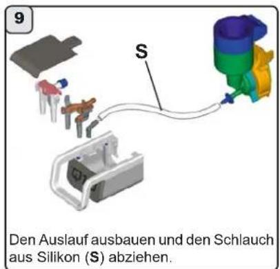 Faema Barcode - REINIGUNG DES MISCHWERKS - 10
