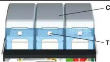 Faema Barcode - CLEANING THE COFFEE BEANS HOPPER (6 - 6a) - 6