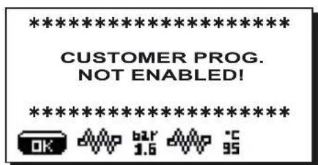 Faema Barcode - How to access the programming mode - 6