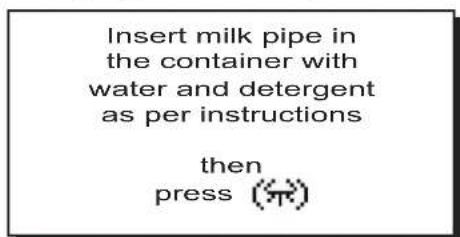 Faema Barcode - MILK CIRCUIT CLEANING CYCLE - 2