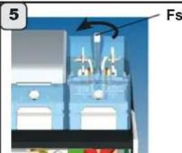 Faema Barcode - REINIGUNG DES TRICHTERS FÜR LÖSLICHE PRODUKTE (6b) (sofern präsent) - 8