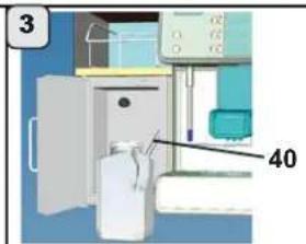 Faema Barcode - Anschluß Maschine - Modulo BARCODE Milk + Cup - 9