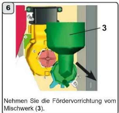 Faema Barcode - REINIGUNG DES MISCHWERKS - 7