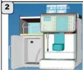 Faema Barcode - Acoplamento Maquina - Modulo BARCODE Milk + Cup - 7