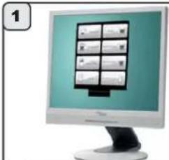 Faema Barcode - Menu touche - sélection vapeur - 2