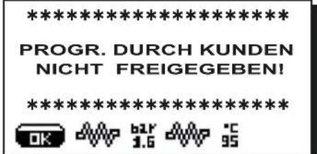 Faema Barcode - VERLASSEN der Programmierungsfelder - 1