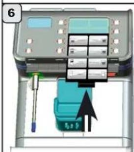 Faema Barcode - Menu touche - sélection vapeur - 7