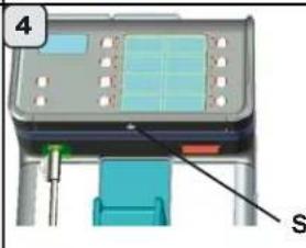 Faema Barcode - Menu touche - sélection vapeur - 5