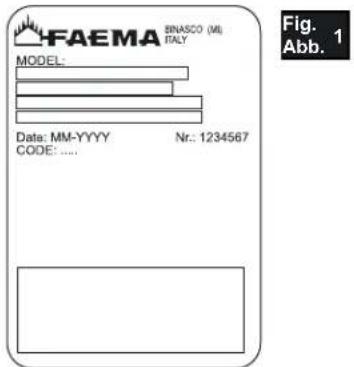 Faema Barcode - Immagini - Illustrations - Images - Abbildungen - Imagenes - Imagens - 1