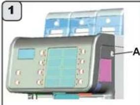 Faema Barcode - LIMPIEZA DE LA TOLVA PARA SOLUBLES (6b) cuando esté previsto - 1