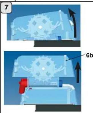 Faema Barcode - LIMPIEZA DE LA TOLVA PARA SOLUBLES (6b) cuando esté previsto - 9